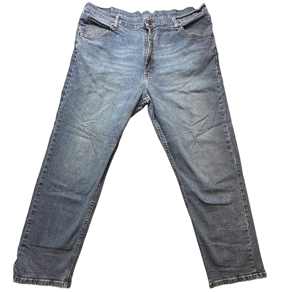 Wrangler Jeans Mens‎ 40x30 (38x29) Blue Denim Regular Fit Straight Leg Pants